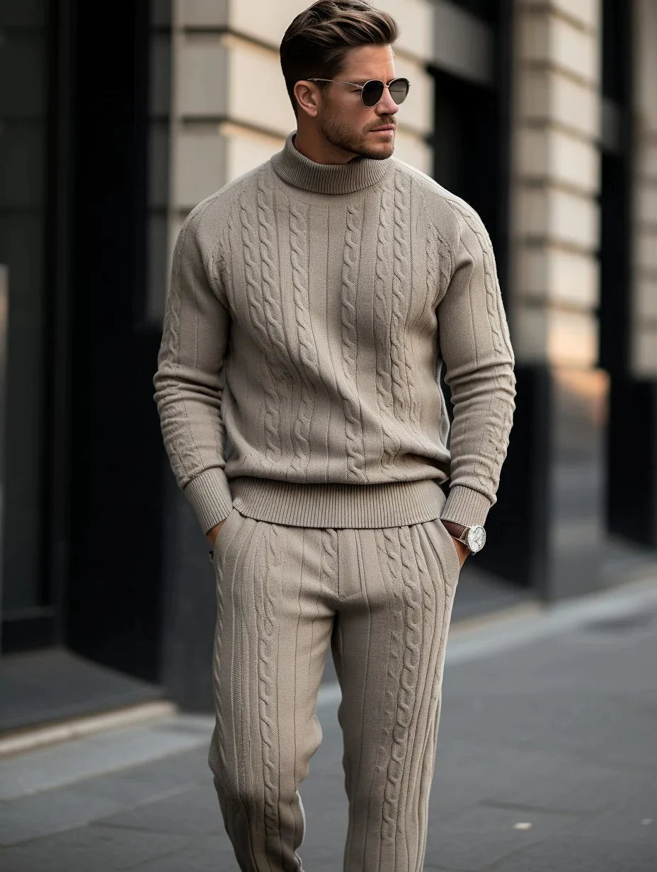 Chunky knitted set - Neptune
