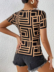Anna | Elegant T-shirt with neckline cut