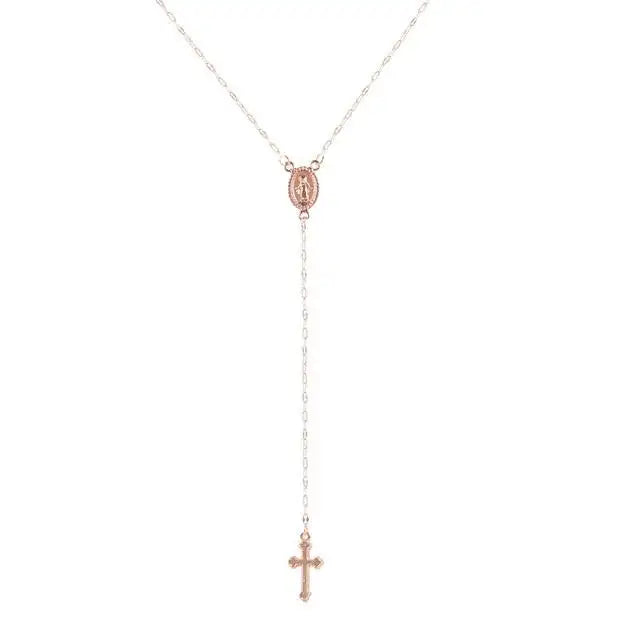 Eleanor| Rosary necklace