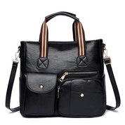 Janice | Multi-Pocket Stylish Tote Bag with Adjustable Strap