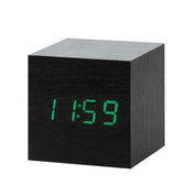 Minimalistic Digital LED alarm clock with speech control