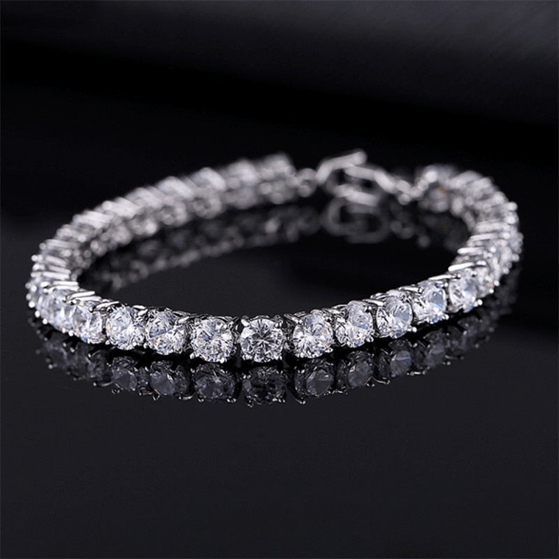 LuxeLink | Elegant Tennis Chain Bracelet