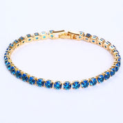 LuxeLink | Elegant Tennis Chain Bracelet