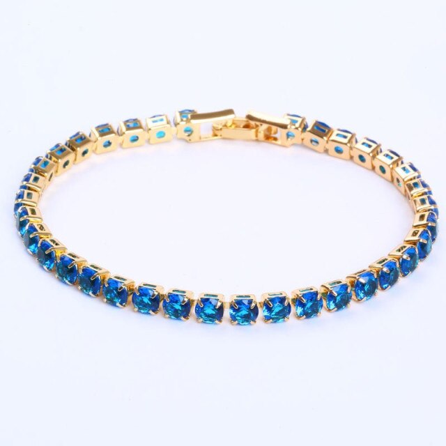 LuxeLink | Elegant Tennis Chain Bracelet