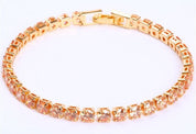 LuxeLink | Elegant Tennis Chain Bracelet