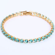 LuxeLink | Elegant Tennis Chain Bracelet