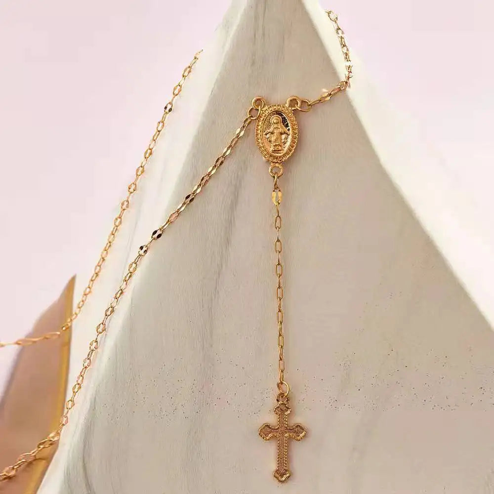 Eleanor| Rosary necklace