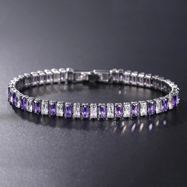 LuxeLink | Elegant Tennis Chain Bracelet
