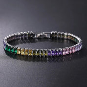 LuxeLink | Elegant Tennis Chain Bracelet