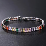 LuxeLink | Elegant Tennis Chain Bracelet