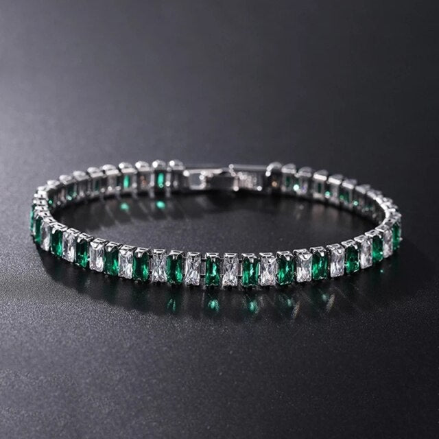 LuxeLink | Elegant Tennis Chain Bracelet