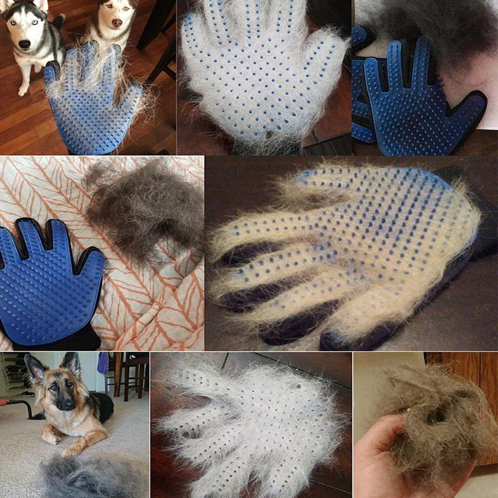 Case care glove for dogs and cats - Groomglove