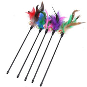 Cat toys with feathers (5 pieces) - Featherchase