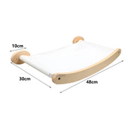 Wall climbing board for cats with scratching post - Climbpaws
