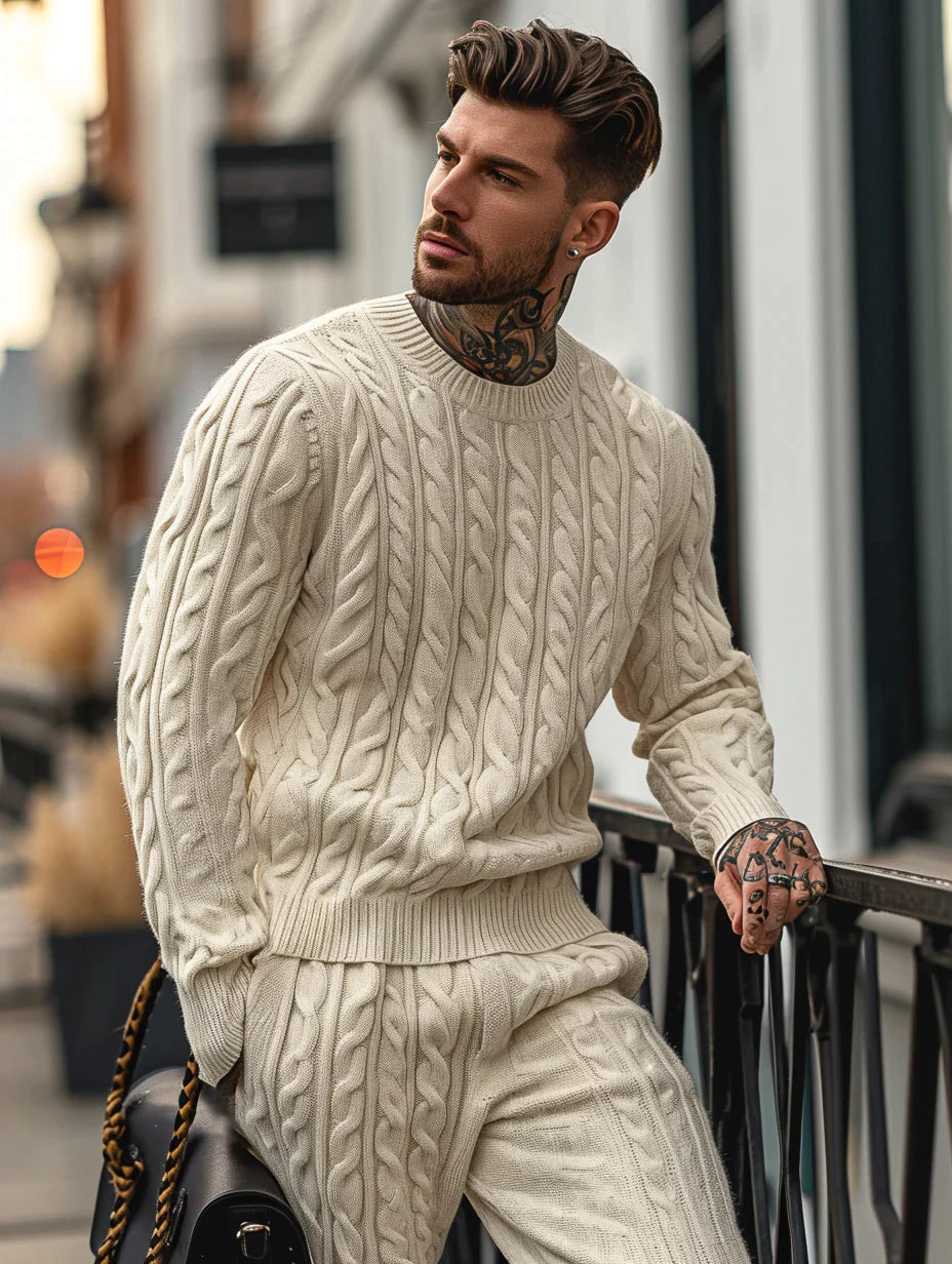 Chunky knitted set - Neptune