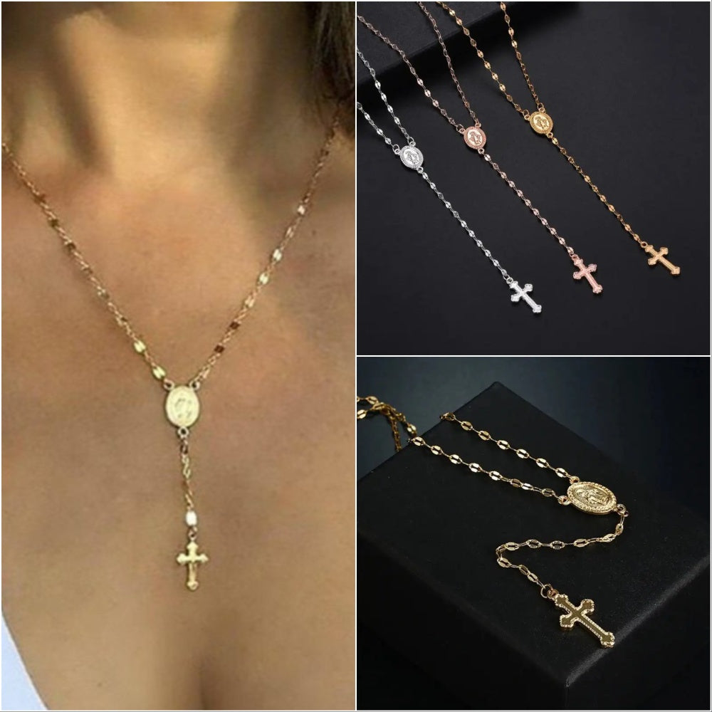 Eleanor| Rosary necklace