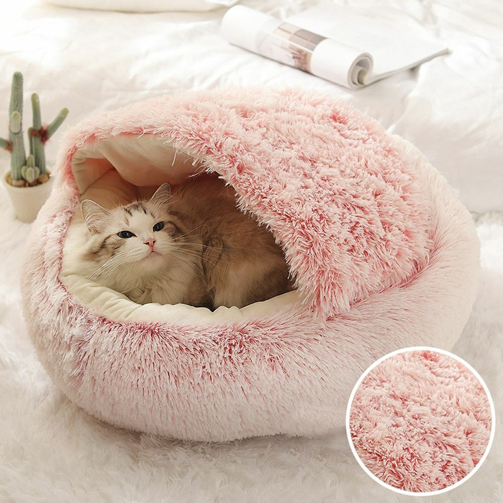 Pluchen Cats Sleeping Basket | For privacy and sense of safety