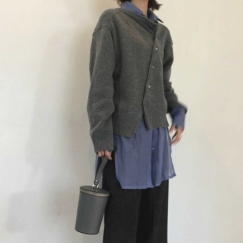 Shaina | Relaxed & Cozy Fit Button-Up Sweater