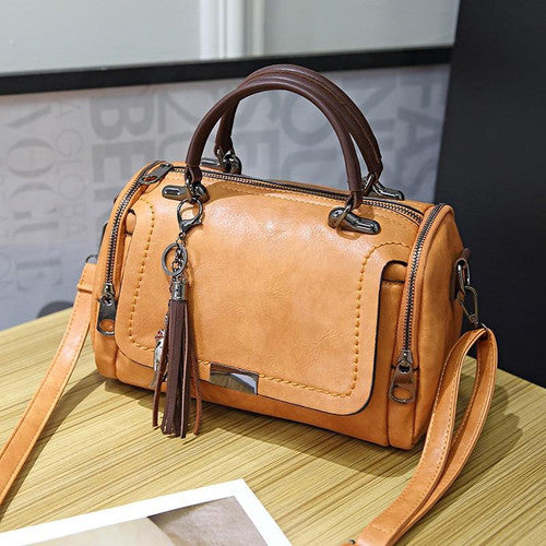 Glenda | Vintage Convertible Handbag with Shoulder Strap
