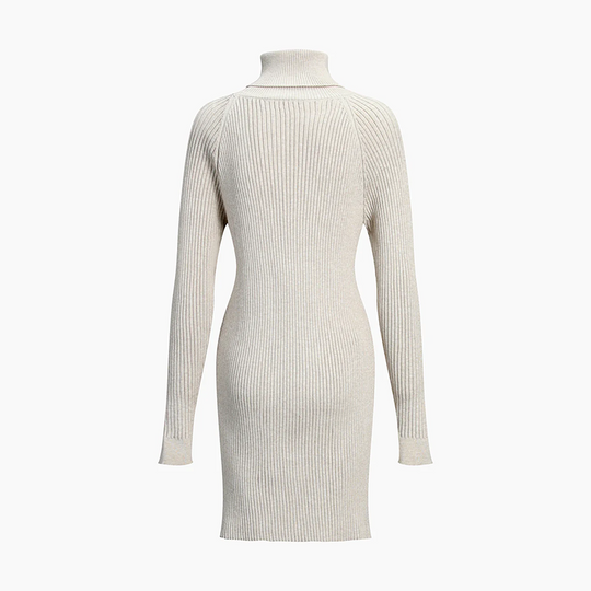 Knitted turtleneck sweater women - Sas