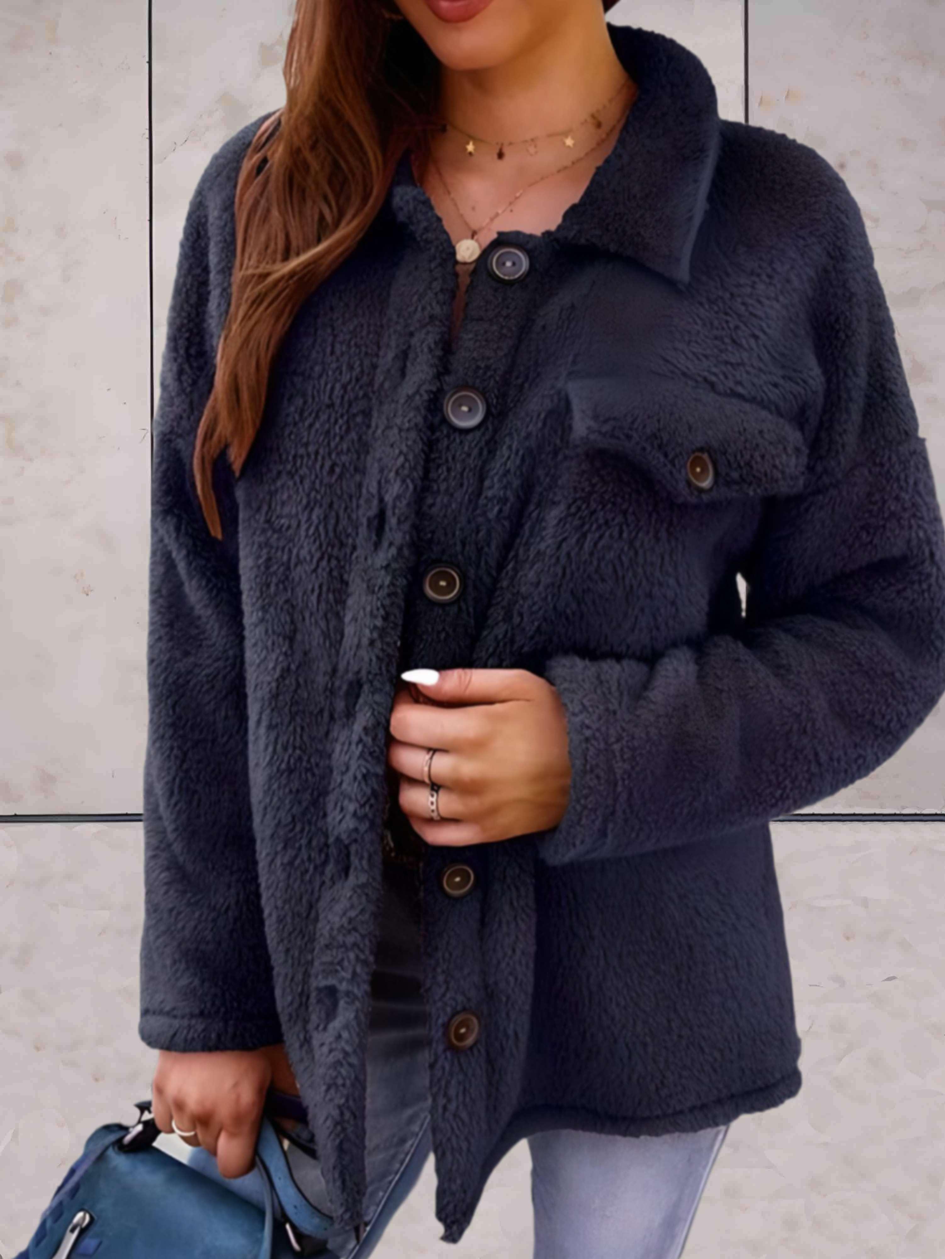 Mathilda | Stylish Winter Jacket with Buttons