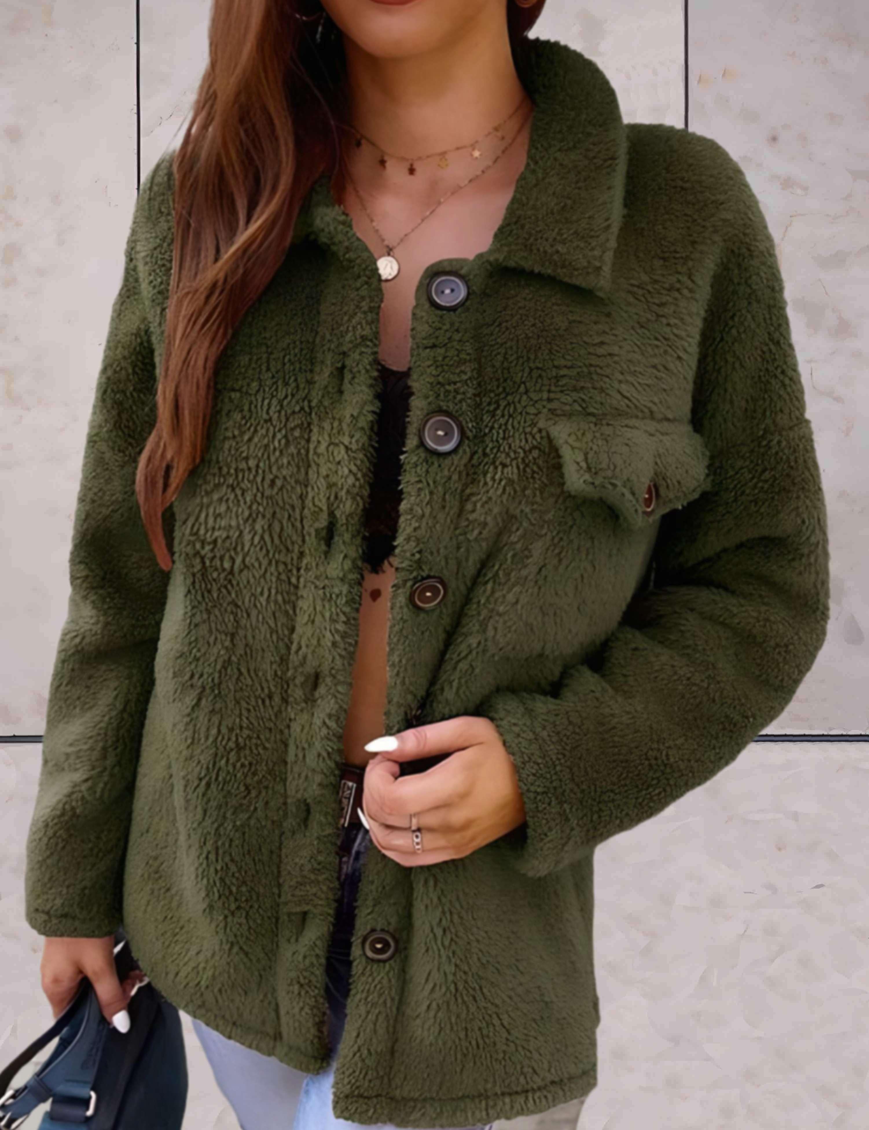 Mathilda | Stylish Winter Jacket with Buttons