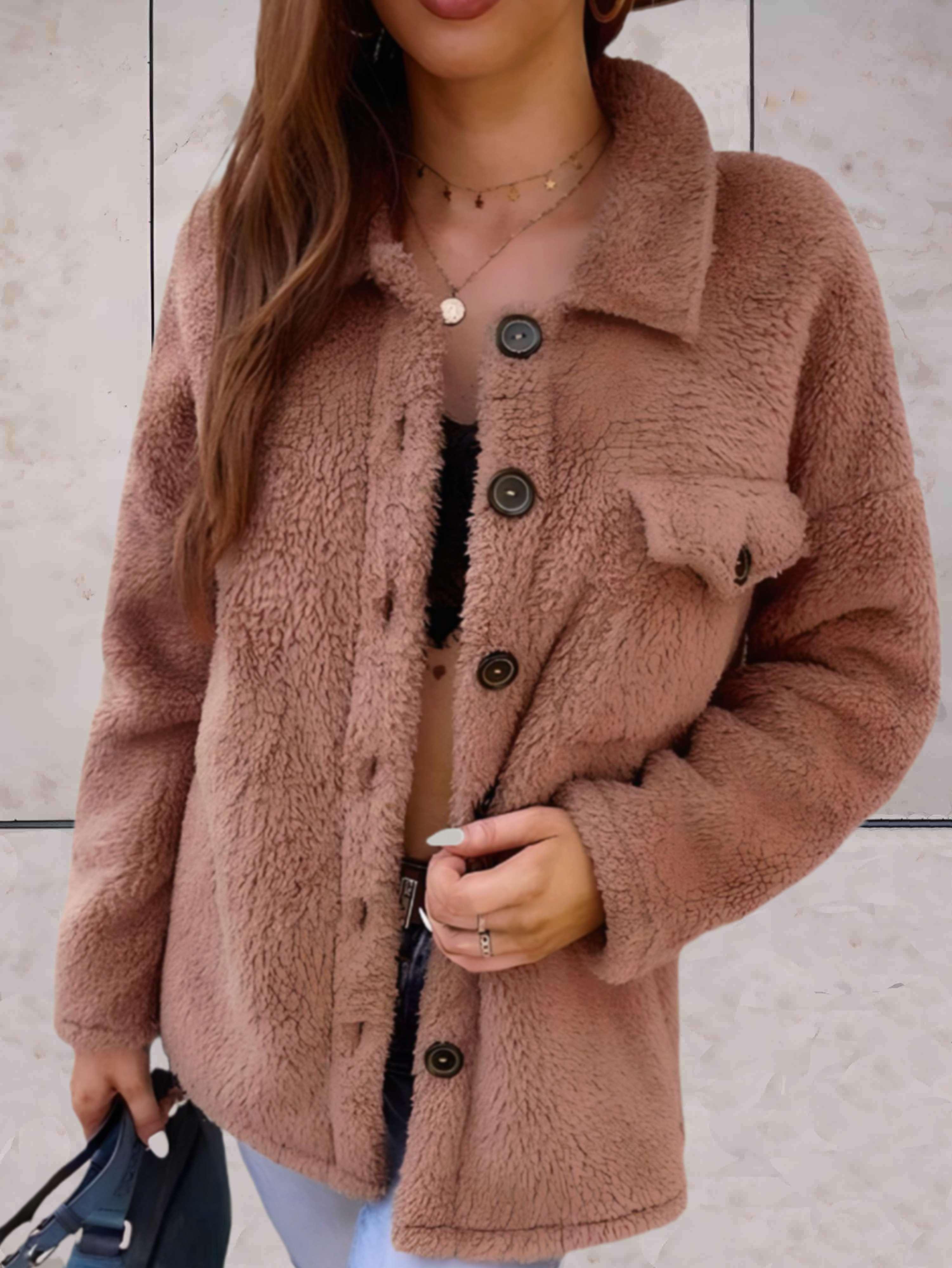 Mathilda | Stylish Winter Jacket with Buttons
