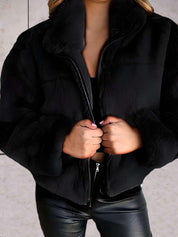 Lilly | Stylish Cozy Zip-Up Jacket