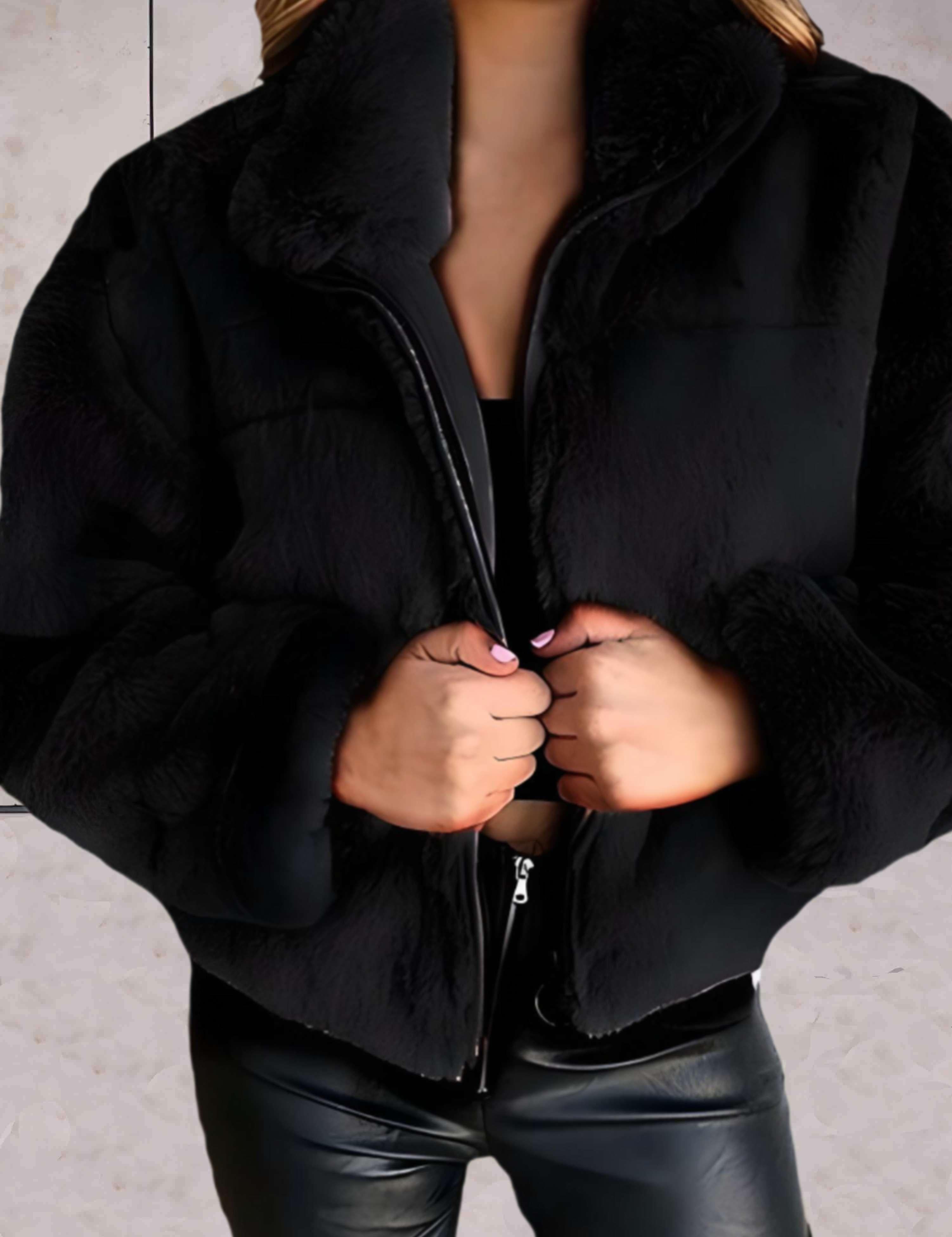 Lilly | Stylish Cozy Zip-Up Jacket