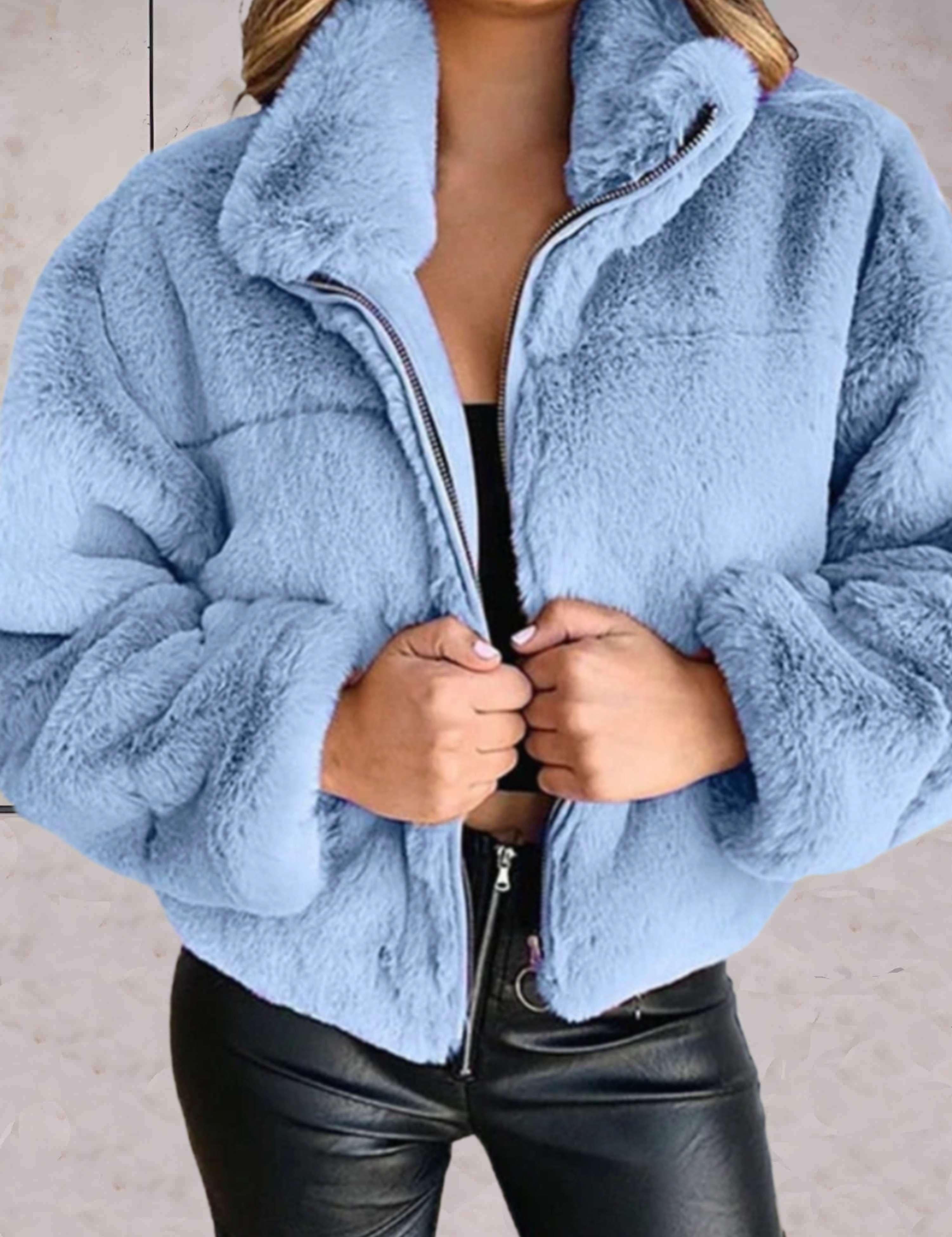 Lilly | Stylish Cozy Zip-Up Jacket