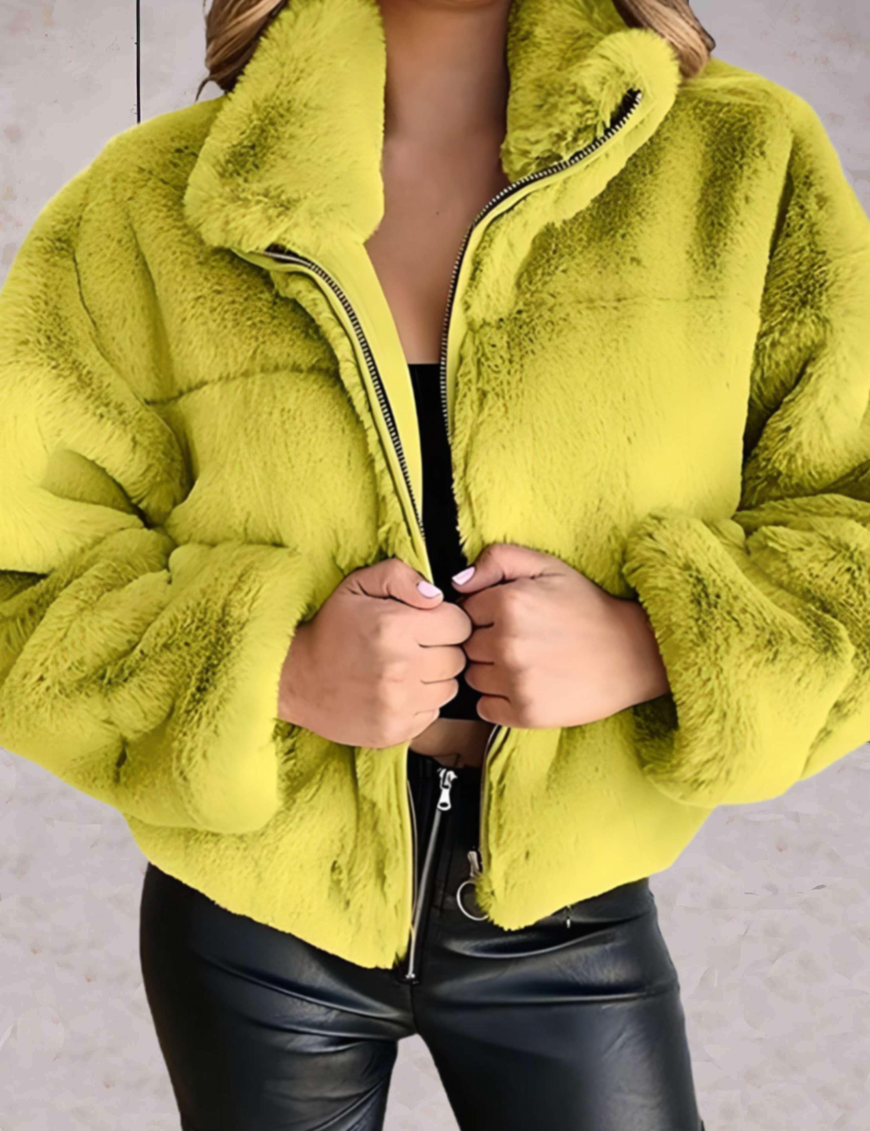 Lilly | Stylish Cozy Zip-Up Jacket
