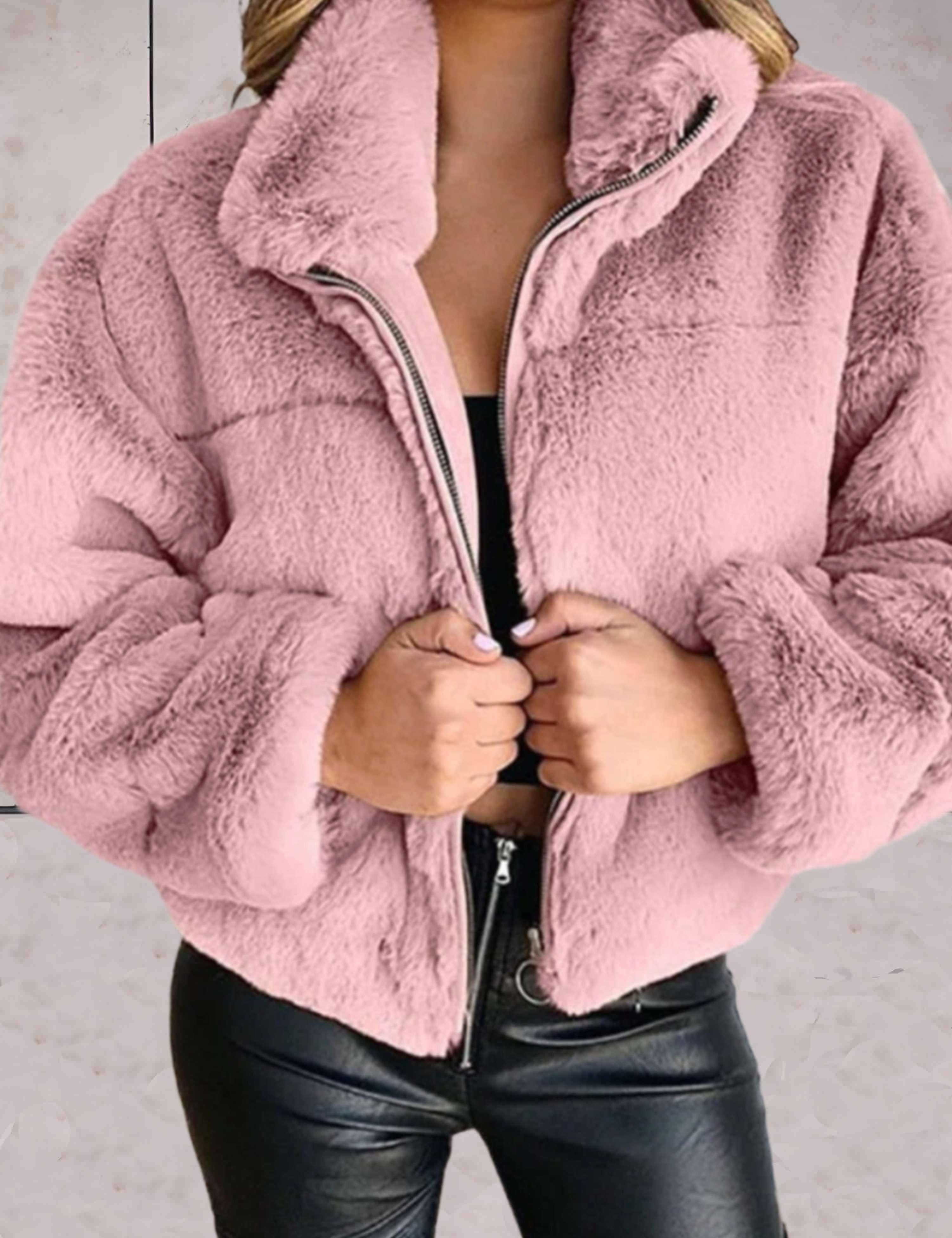 Lilly | Stylish Cozy Zip-Up Jacket