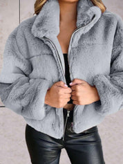 Lilly | Stylish Cozy Zip-Up Jacket