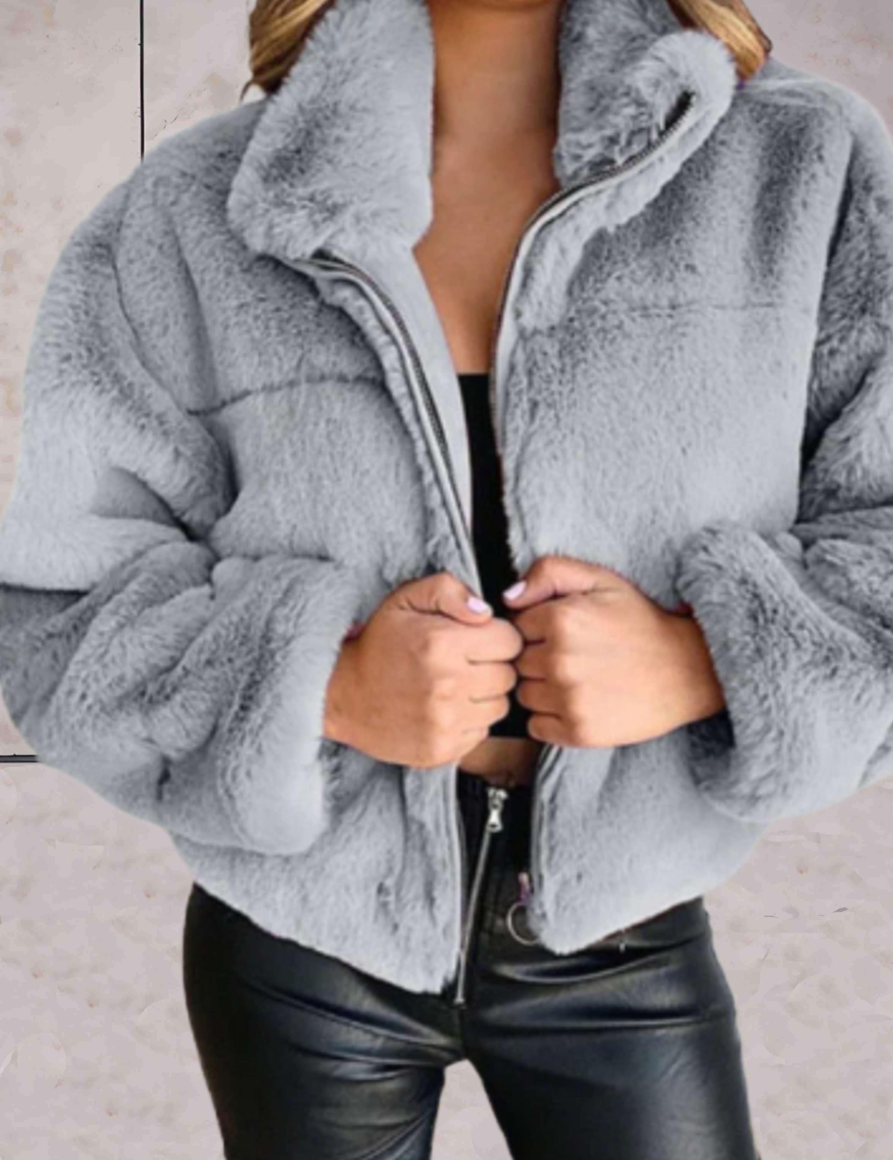 Lilly | Stylish Cozy Zip-Up Jacket