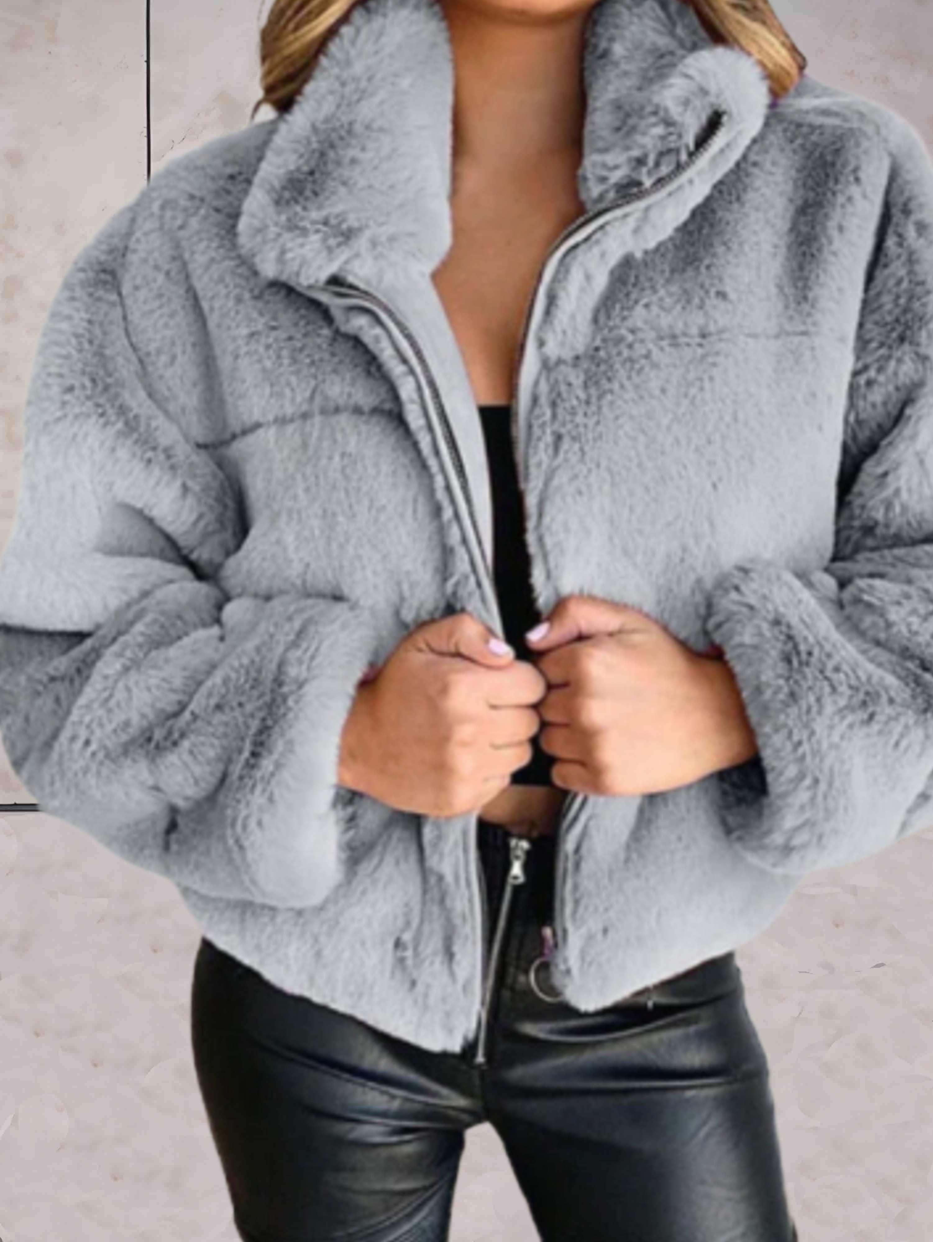 Lilly | Stylish Cozy Zip-Up Jacket