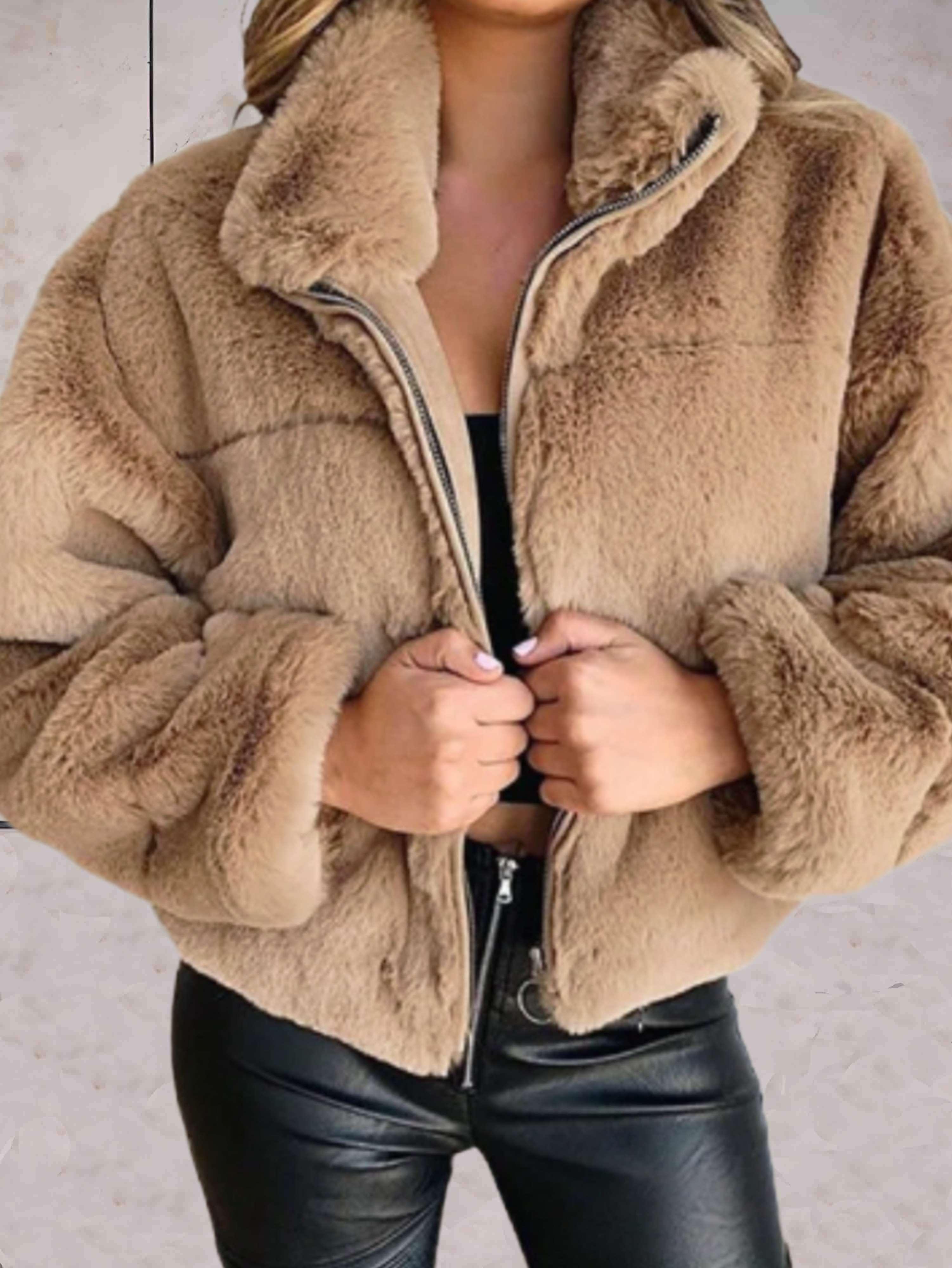 Lilly | Stylish Cozy Zip-Up Jacket