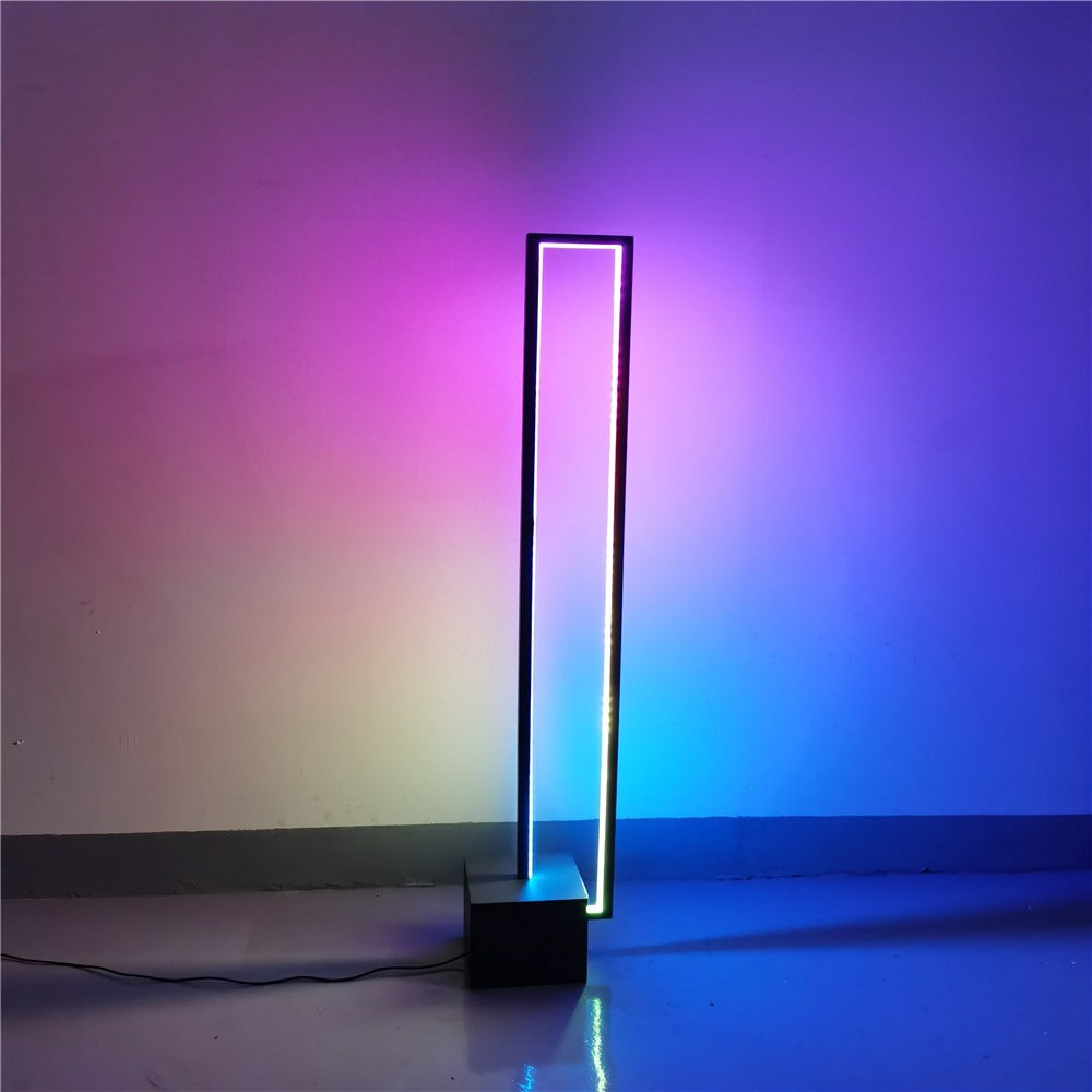 ChromaGlow - Modern RGB Standing Lamp-2