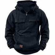 Sam | Warm Winter Fleece Hoodie with Pockets