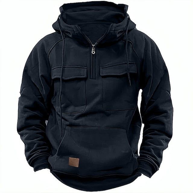 Sam | Warm Winter Fleece Hoodie with Pockets