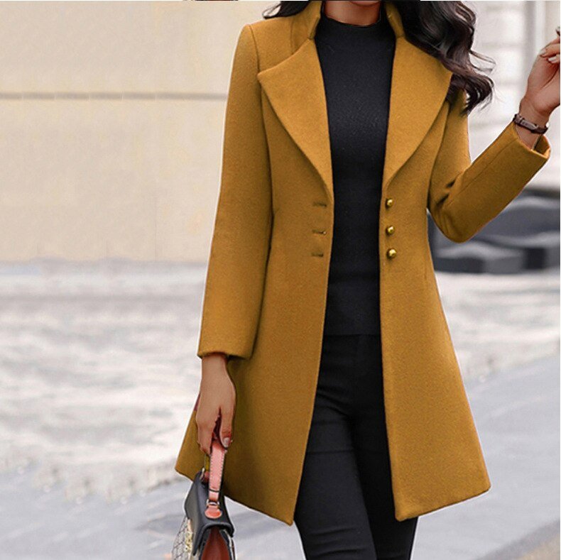 Camilla | Elegant Women's Coat with Slim Fit