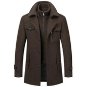 Geoffrey | Elite Men's Sleek Trench Coat