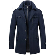Geoffrey | Elite Men's Sleek Trench Coat