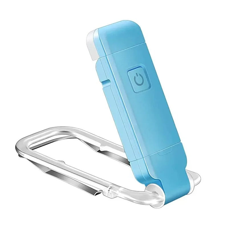 USB rechargeable LED mini-reading lamp