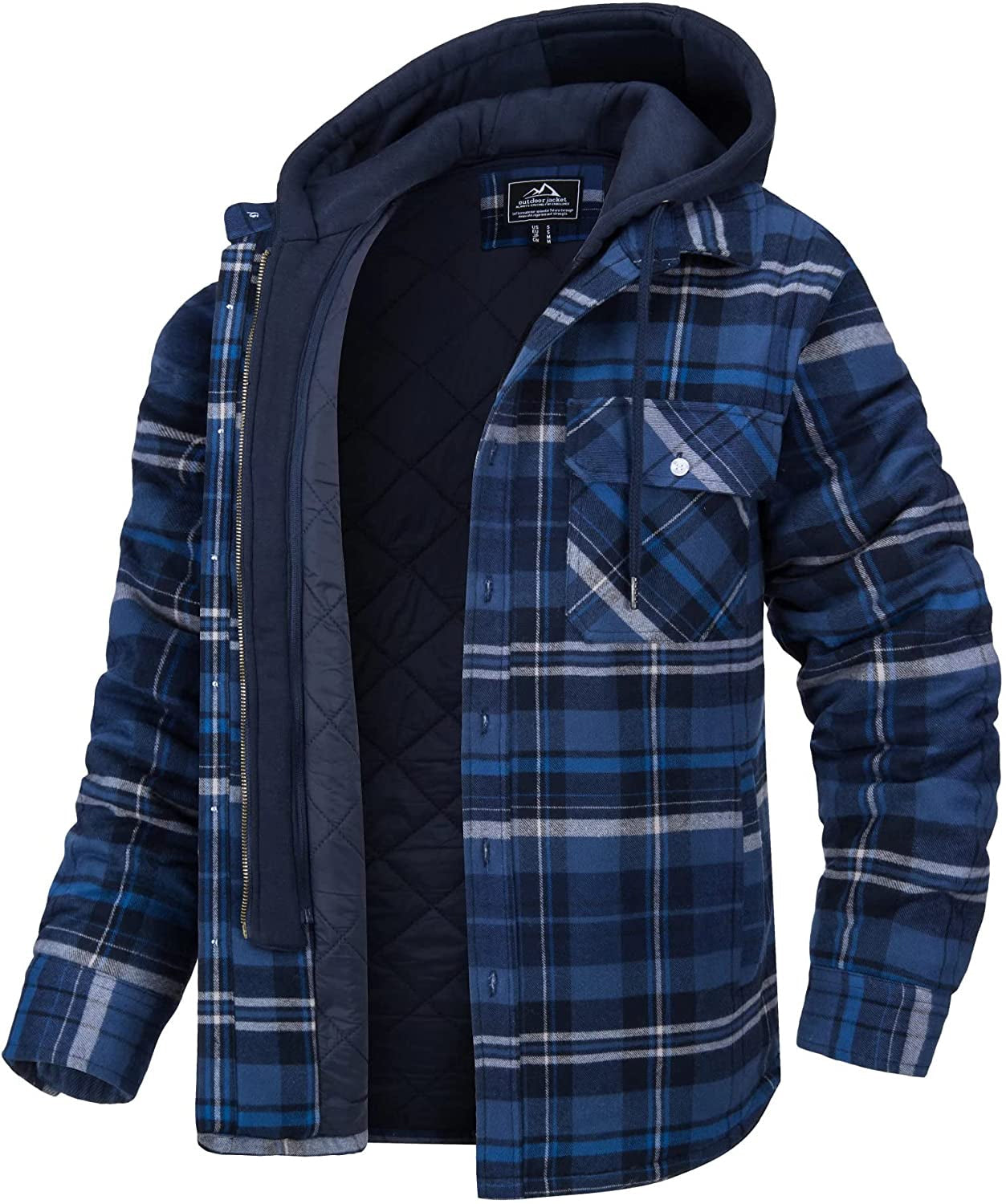 Kian | Trendy Checkered Winter Coat for Ultimate Warmth