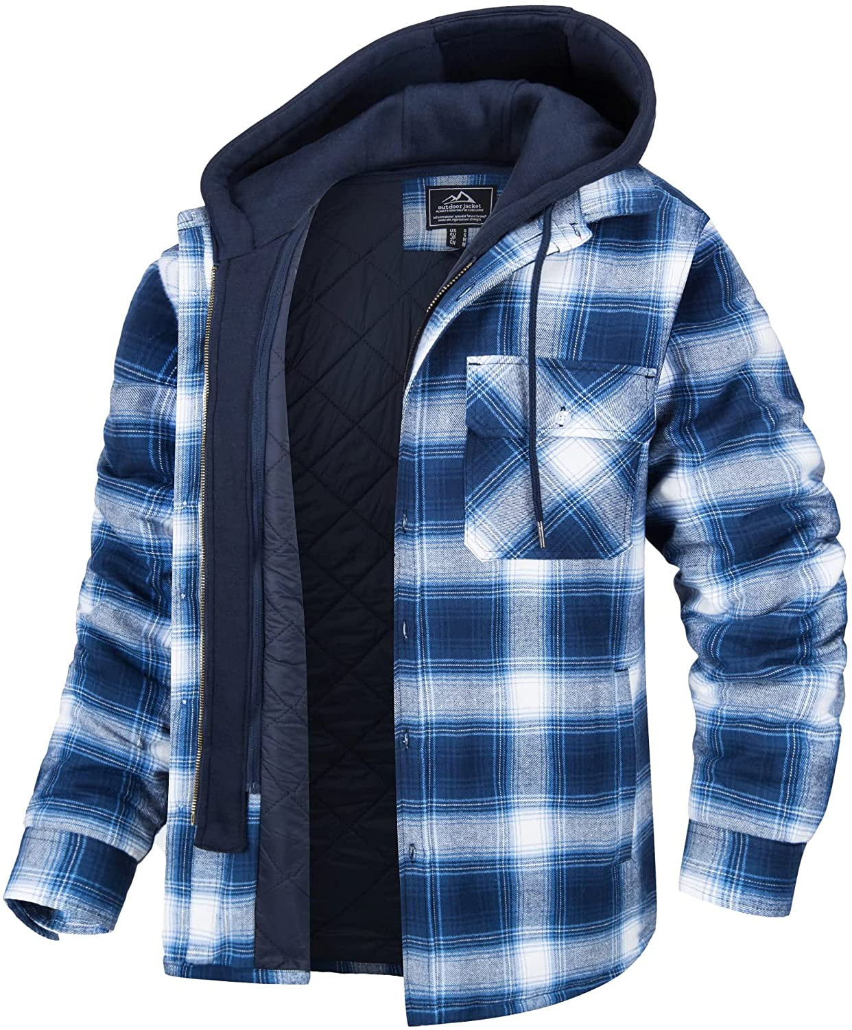 Kian | Trendy Checkered Winter Coat for Ultimate Warmth