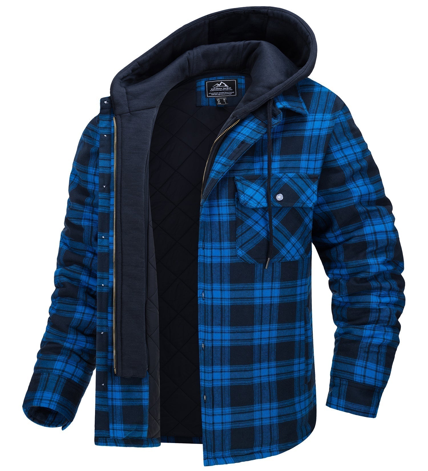 Kian | Trendy Checkered Winter Coat for Ultimate Warmth