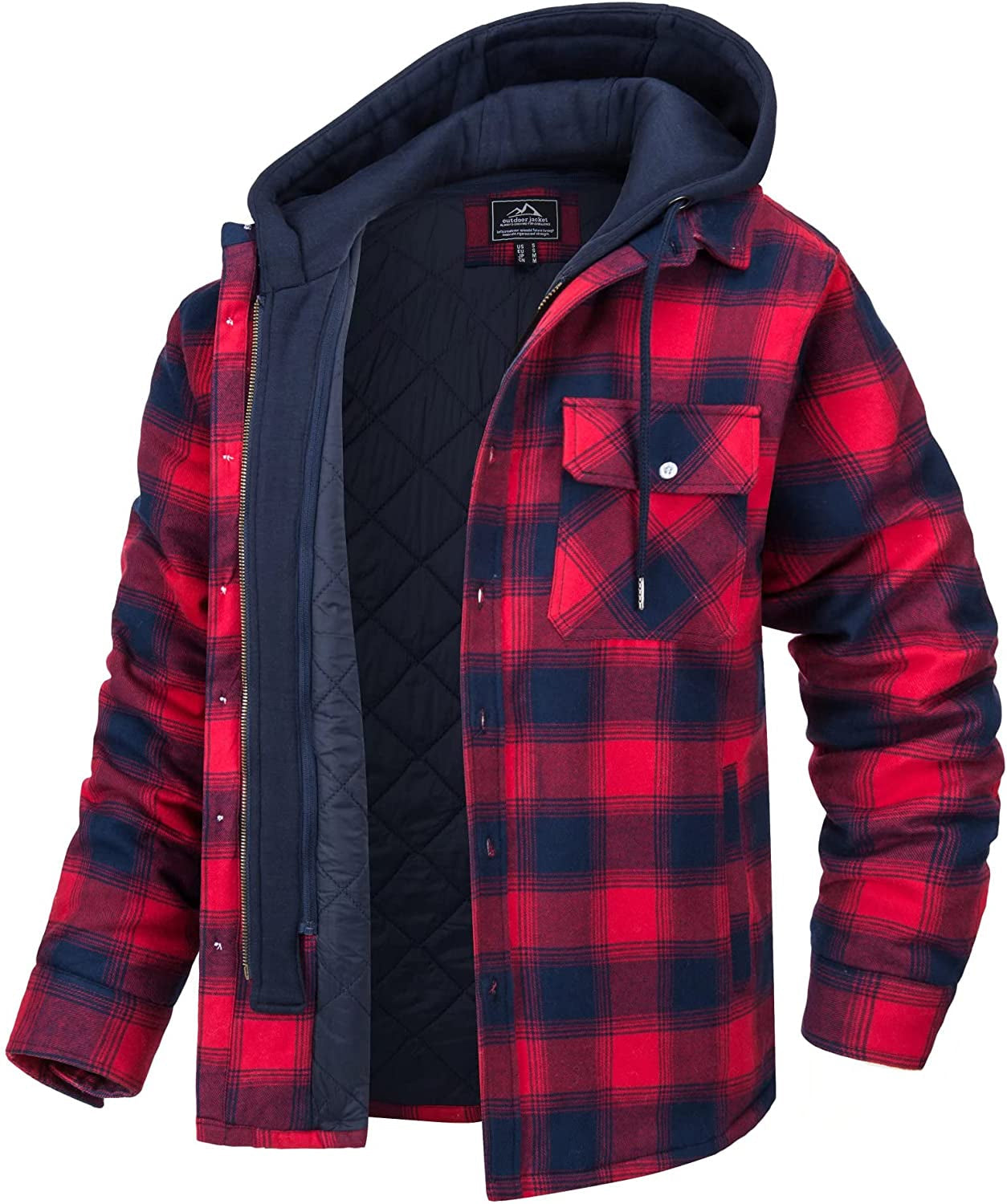 Kian | Trendy Checkered Winter Coat for Ultimate Warmth