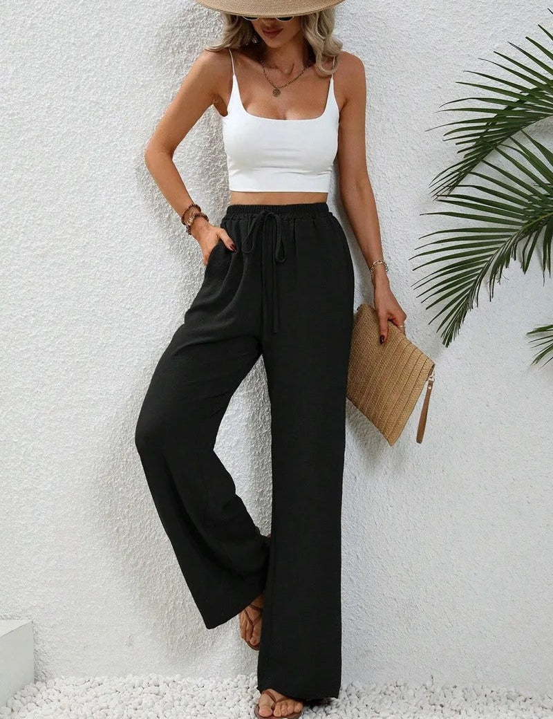Summer straight leg trousers - Jarandi
