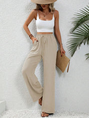 Summer straight leg trousers - Jarandi