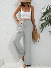 Summer straight leg trousers - Jarandi